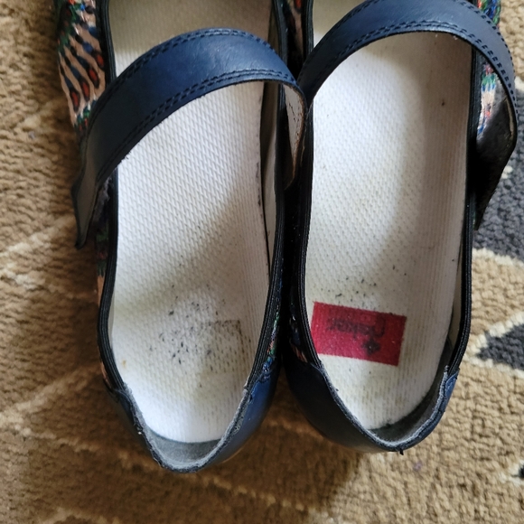 Rieker Multicolor Leather Maryjane Shoes - Picture 3 of 6